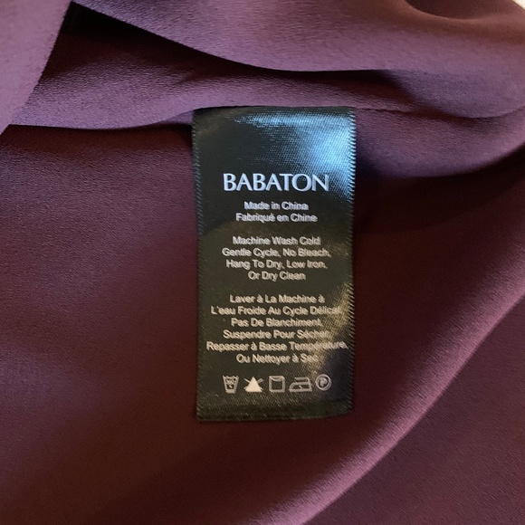 Babaton Morris Blouse/Tank, XXS, Deep Burgundy - Picture 5 of 9